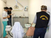 Fiscalização do CRO-RN em clínica particular de Mossoró