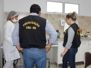 Fiscais do CRO-RN em visitas as clínicas em Mossoró