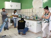 Fiscalização em unidade de saúde do município de Tibau
