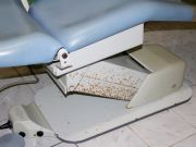 Cadeira de dentista enferrujada na UBS de Santo Antônio
