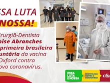 CD de São Paulo é a primeira brasileira voluntária da vacina de Oxford contra o novo coronavírus