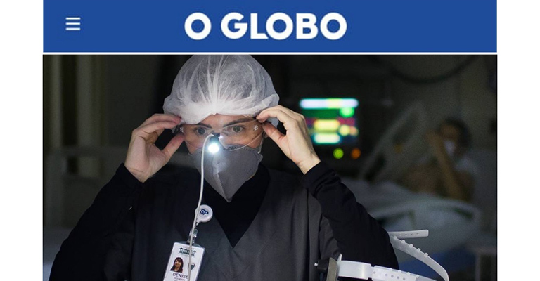 Jornal ‘O Globo’ evidencia: Cirurgiões-Dentistas previnem infecções em UTIs Covid-19