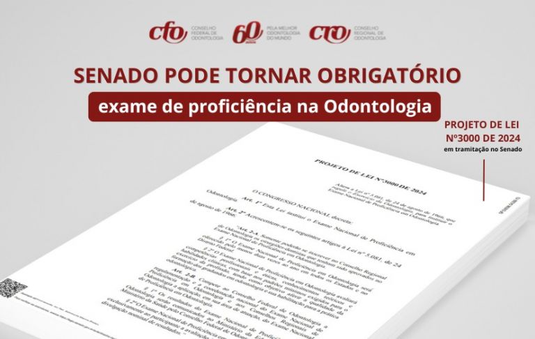 Senado pode tornar obrigatório Exame de Proficiência na Odontologia