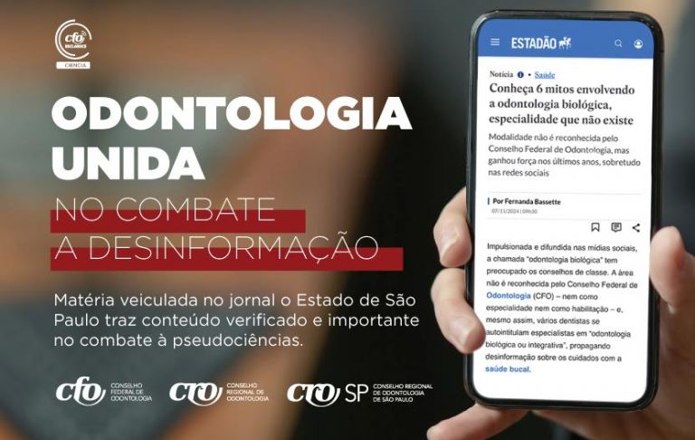 A ODONTOLOGIA UNIDA NO COMBATE A DESINFORMAÇÃO