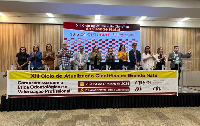 CRO-RN realiza XIII Ciclo de Atualização Científica da Grande Natal com mais de 450 profissionais de odontologia inscritos