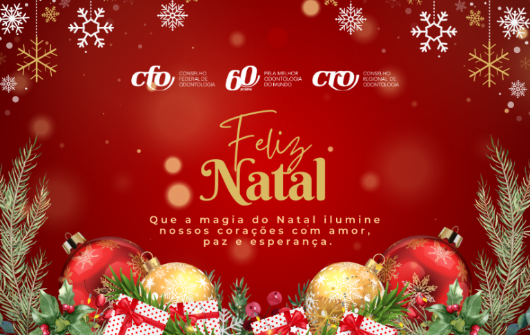 Conselho Federal de Odontologia Deseja a Todos um Feliz Natal!  