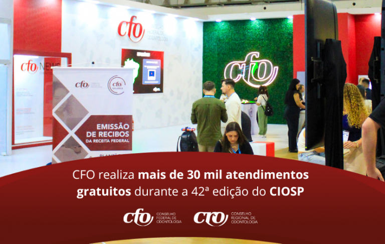 CFO realiza mais de 30 mil atendimentos gratuitos durante a 42ª edição do CIOSP