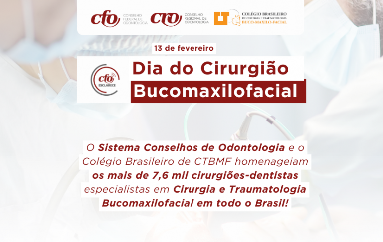 13 de fevereiro: Dia Internacional do Cirurgião Bucomaxilofacial