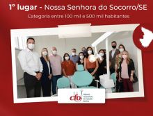 Prêmio Nacional CFO de Saúde Bucal: CFO entrega cadeira odontológica em Nossa Senhora do Socorro/SE
