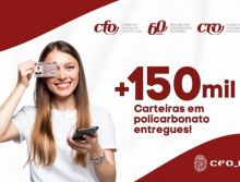 Mais de 150 mil carteiras em policarbonato entregues em todo o Brasil