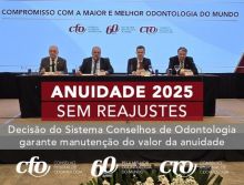 CFO/CROs: Anuidade 2025 não tem reajuste 