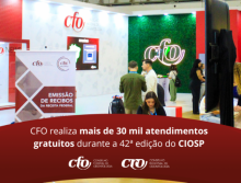 CFO realiza mais de 30 mil atendimentos gratuitos durante a 42ª edição do CIOSP