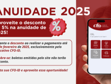 Últimos Dias para Garantir 5% de Desconto na Anuidade 2025